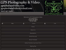 Tablet Screenshot of gpsphotoandvideo.com